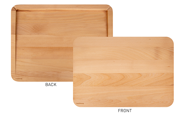 Onesta Holzbrett Recto/Verso 44x34xH2cm Buchenholz